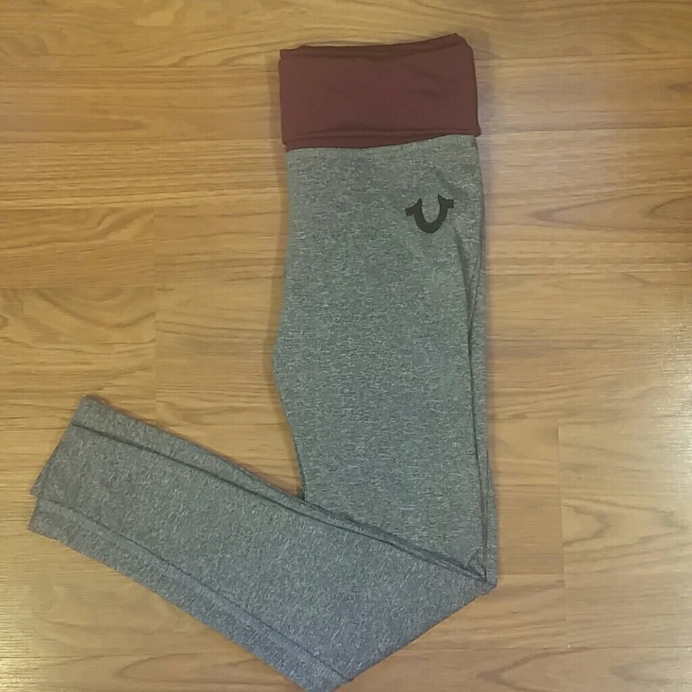 True Religion Workout High Waist Leggings Tights